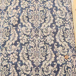 Cotton printed fabric Indigo Madras yarn-dyed fabric - nomura tailor