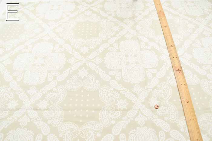 Cotton printed fabric Ethnic paisley pattern - nomura tailor