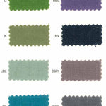 Standard linen fabric Solid color (cold) - nomura tailor