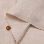 Cool Classic Processing Campfire Linen Fabric Sudden Correspondence << Warm color> - nomura tailor