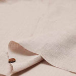 Cool Classic Processing Campfire Linen Fabric Sudden Correspondence << Warm color> - nomura tailor