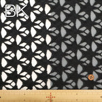 Polyester Chemical Lace Fabric - Star Pattern - nomura tailor