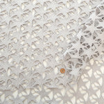 Polyester Chemical Lace Fabric - Star Pattern - nomura tailor