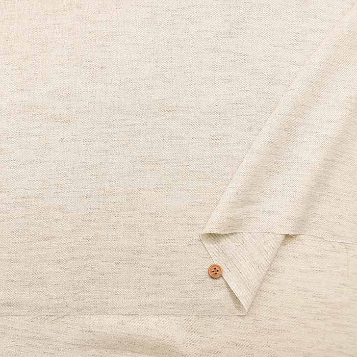 Polyester linen-like twill fabric Solid colour - nomura tailor