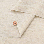 Polyester linen-like twill fabric Solid colour - nomura tailor