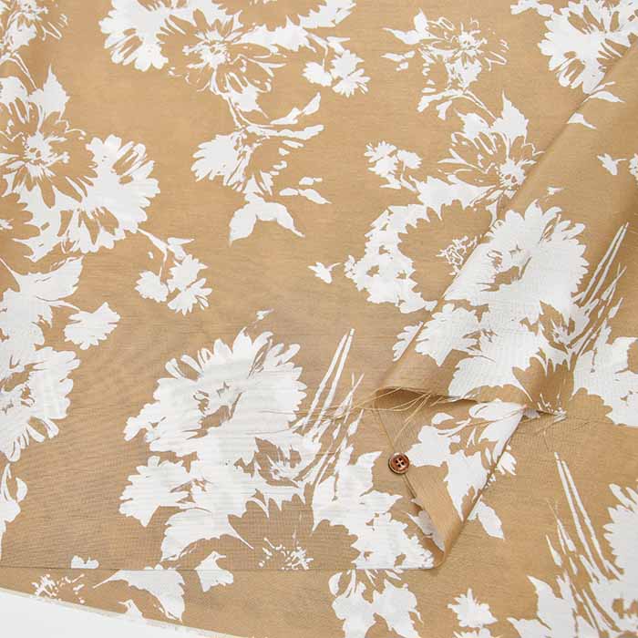 Polyester Chantantantin Printed Fabric Flower - nomura tailor