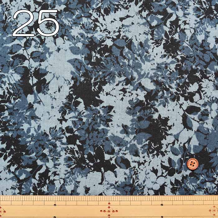 Angel soft 60 linen printed fabric Botanical - nomura tailor