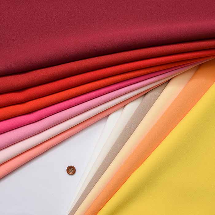 Polyester Amunsen fabric plain (warm color) - nomura tailor