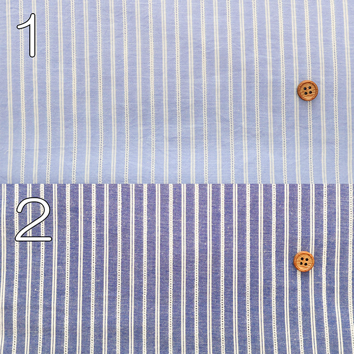 Made in China Stripe Dobby Fabric - nomura tailor