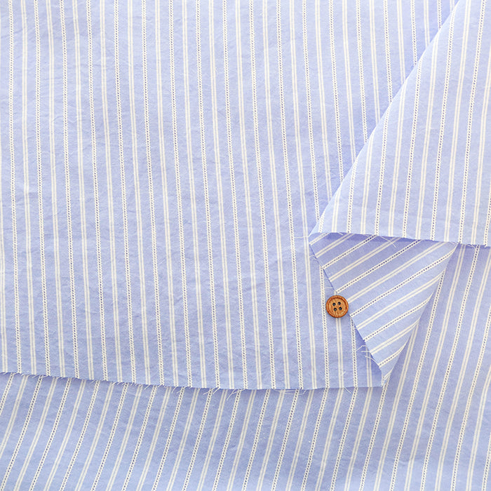 Made in China Stripe Dobby Fabric - nomura tailor