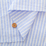 Made in China Stripe Dobby Fabric - nomura tailor