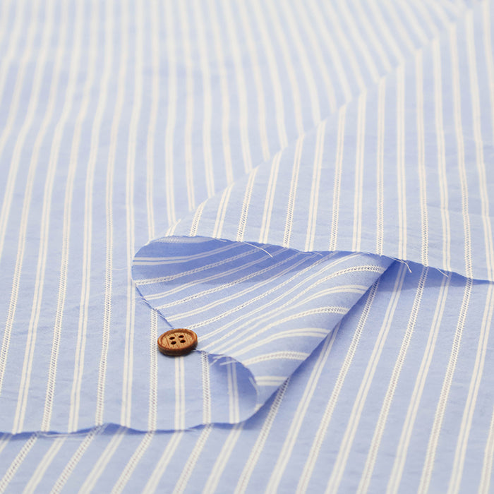 Made in China Stripe Dobby Fabric - nomura tailor