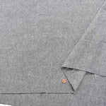 Cotton silk nep washer fabric Solid - nomura tailor