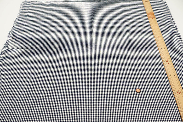C/L Washed Weather Fabric - Gingham (Small) - nomura tailor