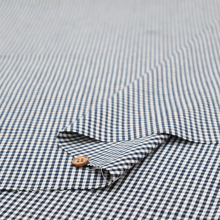 C/L Washed Weather Fabric - Stripe - nomura tailor