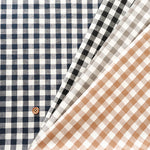 C/L Washed Weather Fabric - Gingham (Medium) - nomura tailor