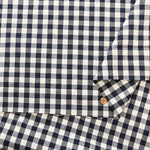 C/L Washed Weather Fabric - Gingham (Medium) - nomura tailor
