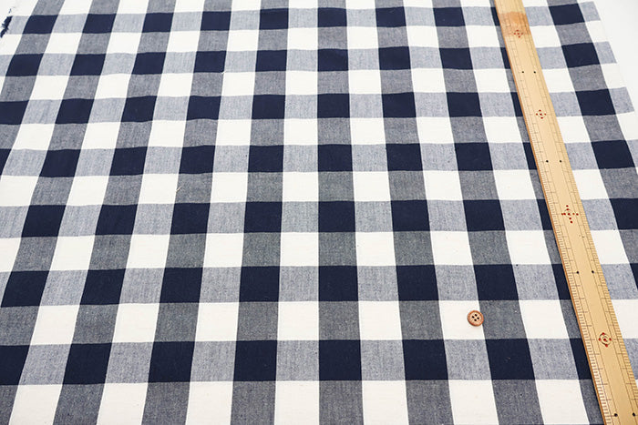 C/L Washed Weather Fabric - Gingham (Large) - nomura tailor