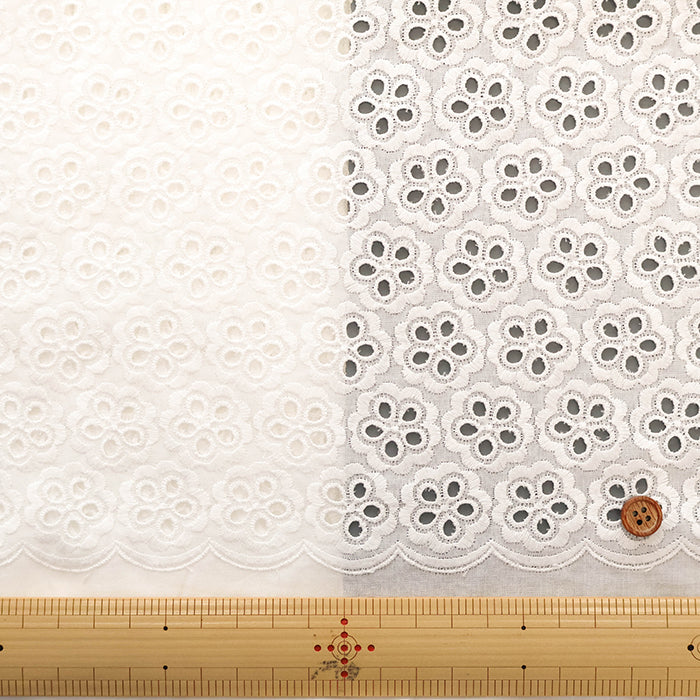 Cotton 60 Lawn Lace Fabric - nomura tailor