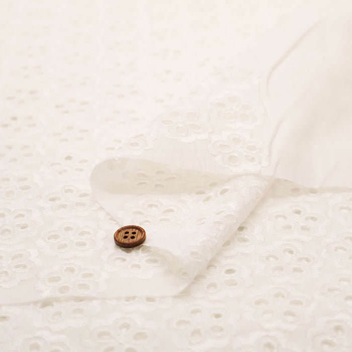Cotton 60 Lawn Lace Fabric - nomura tailor