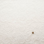 Cotton Lawn Cord Lace Fabric - Paisley - nomura tailor