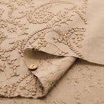 Cotton Lawn Cord Lace Fabric - Paisley - nomura tailor