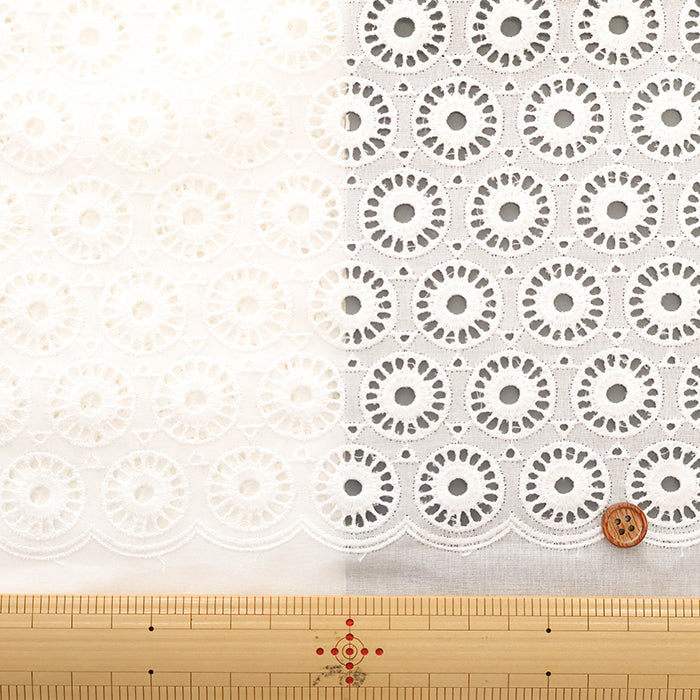 Cotton 60 Lawn Lace Fabric - nomura tailor