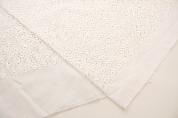 Cotton 60 Lawn Lace Fabric - nomura tailor