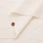 Cotton Cambric Border Lace Fabric - nomura tailor