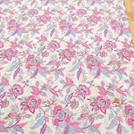 Rayon × Cotton Printed Fabric - Sarasa Style - nomura tailor