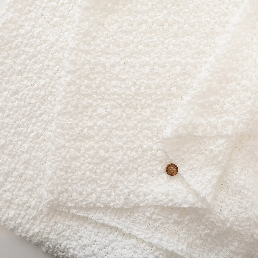 Shrink Lace Fabric - Plain - nomura tailor