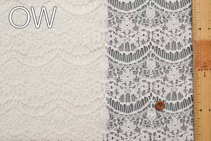 Scallap lace fabric - nomura tailor