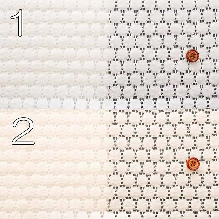C/N Raschel Lace Fabric - Dot - nomura tailor