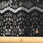 R/N Raschel Lace Fabric - Ethnic Flowers - nomura tailor