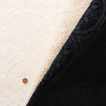 C/N/R Raschel Lace Fabric - Circle Flower - nomura tailor