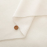 Recycled PET Polyester Waffle Knit Fabric - Plain - nomura tailor