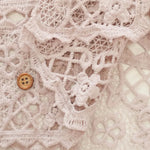 Polyester Chemical Lace Fabric - - Flower Square - nomura tailor