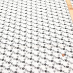 Polyester Organza Lace Fabric - Flowers - nomura tailor