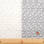 Polyester Organza Lace Fabric - Petit Flower - nomura tailor