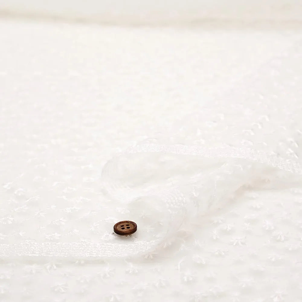 Polyester Organza Lace Fabric - Petit Flower - nomura tailor