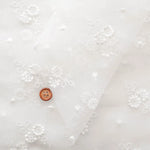 Polyester Organza Lace Fabric - Bouquet - nomura tailor