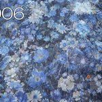 Polyester organdy printed fabric Flower field - nomura tailor