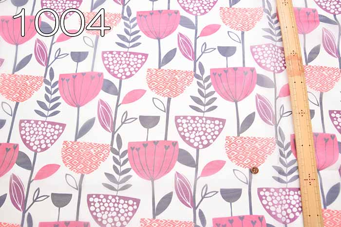 Polyester organdy printed fabric - nomura tailor