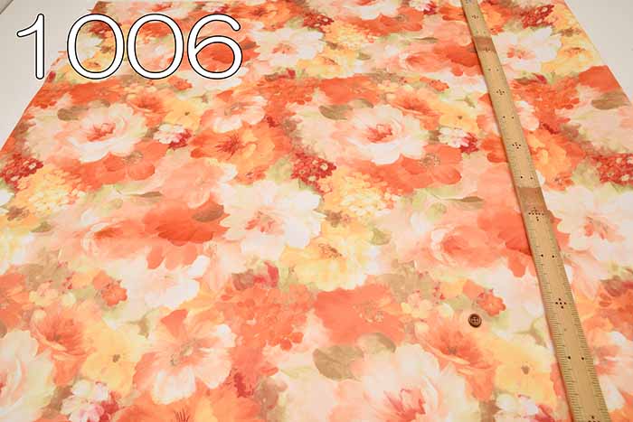 Polyester W Wrapping Sa Tampling Fabric Flower 1 - nomura tailor