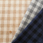 Yarn-Dyed Wool Check Fabric - nomura tailor