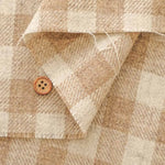 Yarn-Dyed Wool Check Fabric - nomura tailor