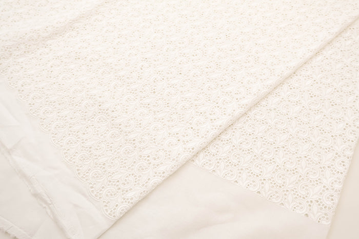 Cotton 60 Lawn Lace Fabric - nomura tailor