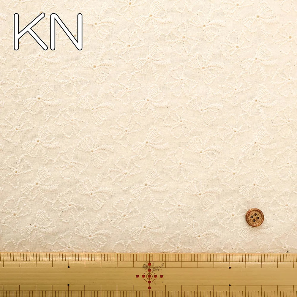 Cotton Cambric A.O Lace Fabric - Ribbon - nomura tailor