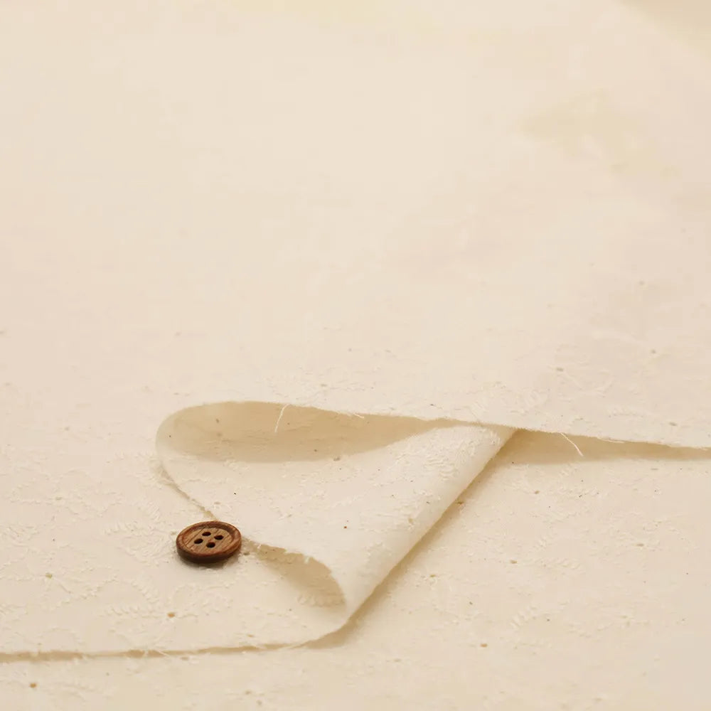 Cotton Cambric A.O Lace Fabric - Ribbon - nomura tailor
