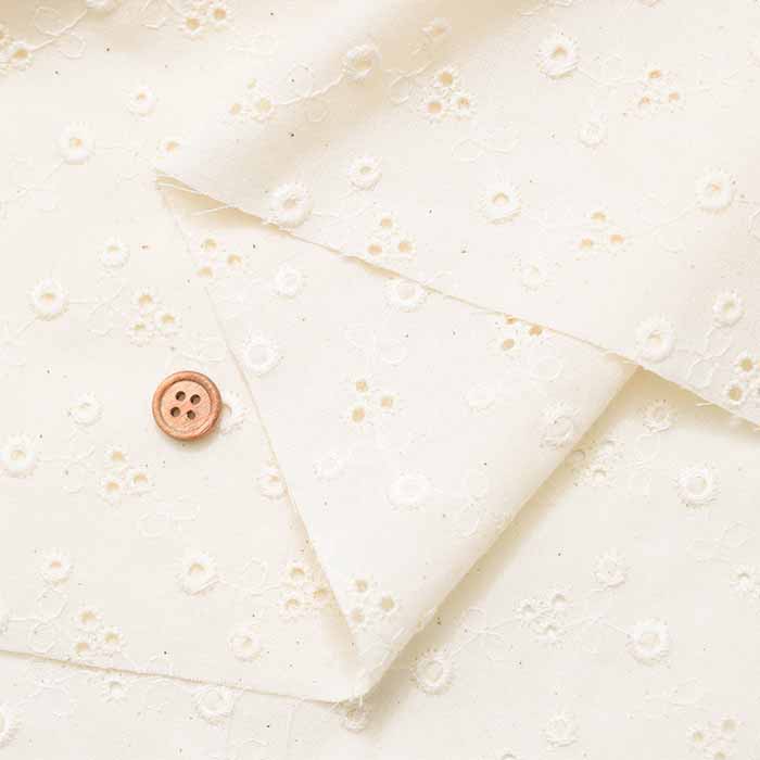 Cotton cambric A.O lace fabric - nomura tailor